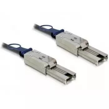 Mini SAS 26pin laidas DeLOCK 83061 1m Juodas