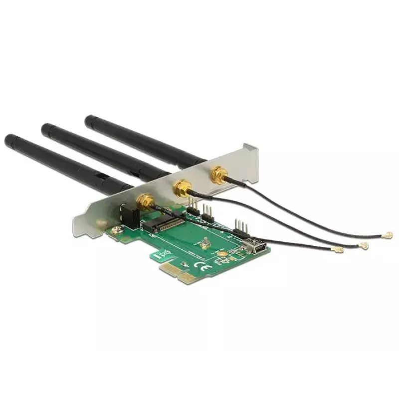 DeLOCK 89568 vidinė PCI Express sąsajos plokštė su M.2 Key A lizdu