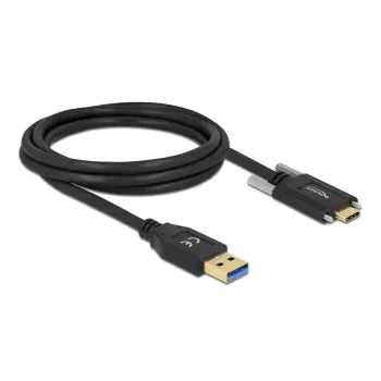 USB laidas DeLOCK 84019 2m USB 3.2 Gen 1 USB-A USB-C juodas