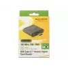 Card Reader DeLOCK 91498 USB 3.2 Gen 1 Type-C juodas
