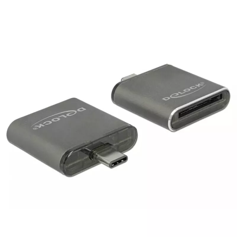 Card Reader DeLOCK 91498 USB 3.2 Gen 1 Type-C juodas