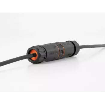 DeLOCK LSA-LSA jungtis Cat.6A IP68 juoda