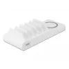 Įkrovimo stotelė DeLOCK USB ir belaidžiu būdu 2 x USB Type-C PD + 3 x USB Type-A, 110 W