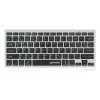 Manhattan Ultra Slim Dual-Mode belaidė klaviatūra, Vokietijos QWERTZ išdėstymas, Bluetooth (v3.0) ir belaidis ryšys (2,4 GHz), 78 žemo profilio žirkliniai klavišai, automatinis energijos valdymas, veikimo atstumas 10 m, USB-A mikro imtuvas, AAA baterija (