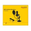 Kondensatorinis mikrofonas USB DeLOCK 66300