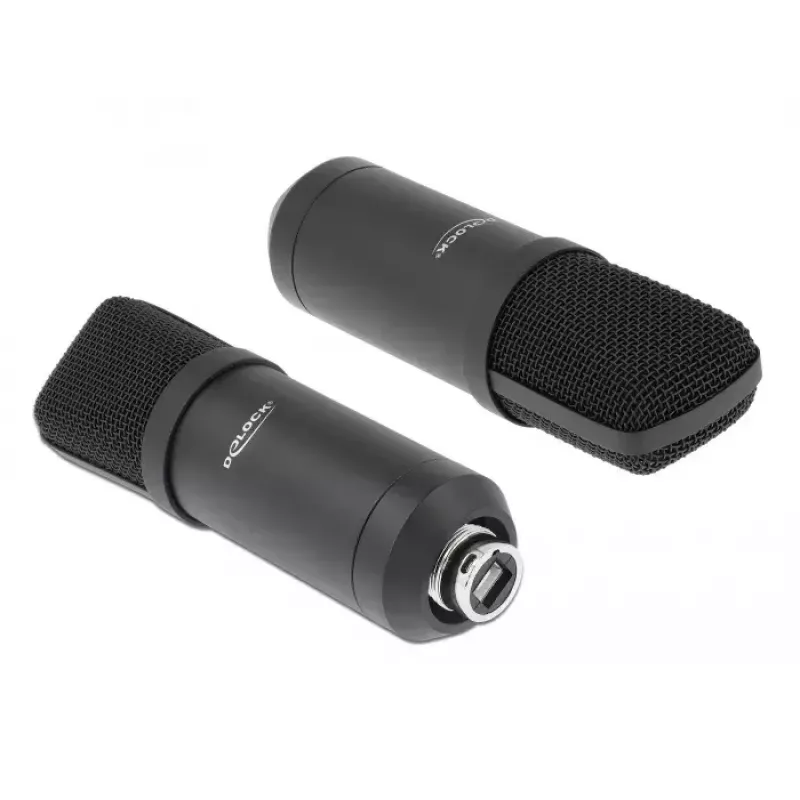 Kondensatorinis mikrofonas USB DeLOCK 66300