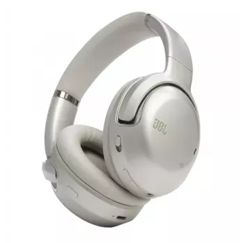 JBL Tour One M2 belaidės ausinės, ausinės su lankeliu, muzika, USB Type-C, Bluetooth, šampano spalvos