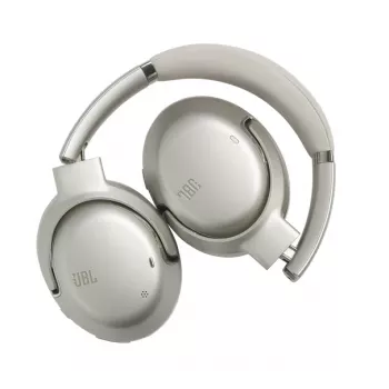 JBL Tour One M2 belaidės ausinės, ausinės su lankeliu, muzika, USB Type-C, Bluetooth, šampano spalvos