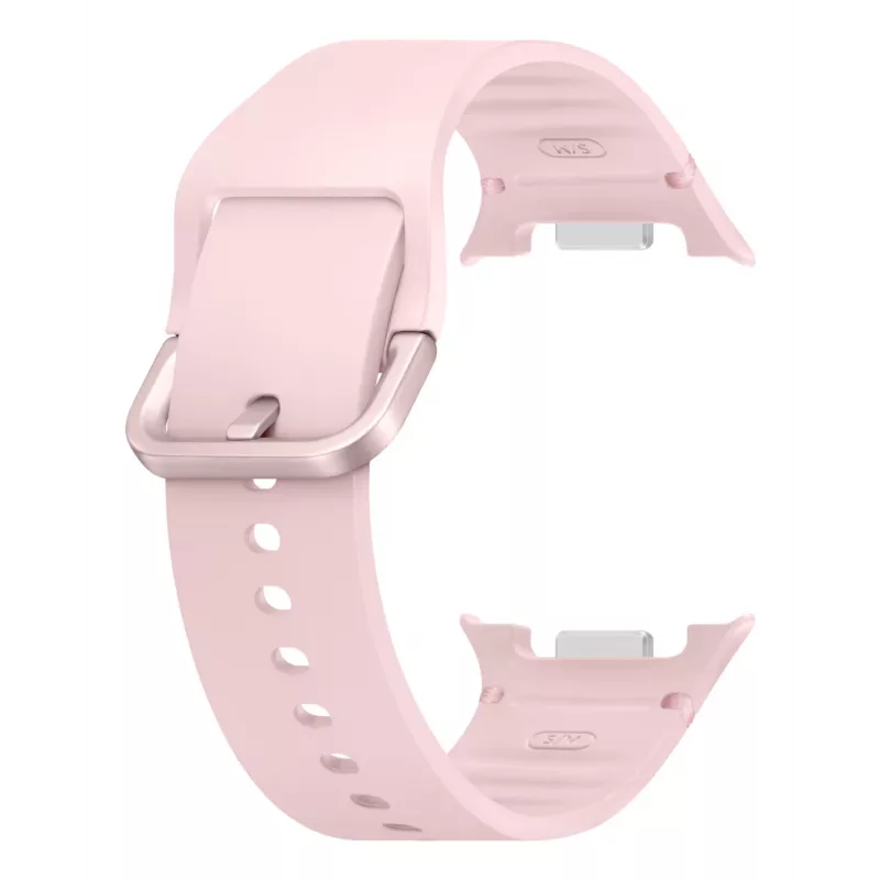 Samsung Sport Band (S/M) Galaxy Watch8 | Watch8 Classic – Rausvas sportinis dirželis iš gumos