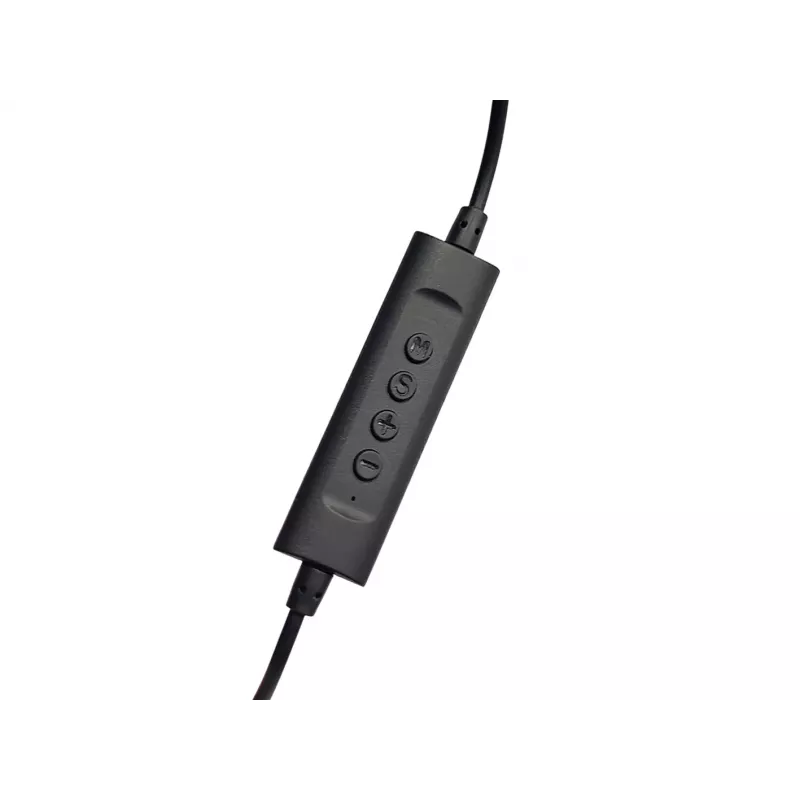 Ausinės CONCEPTRONIC POLONA05BC — Stereo USB-C, triukšmą slopinantis mikrofonas, uždengiančios ausis, 2 m laidas, 20–22000 Hz, juodos