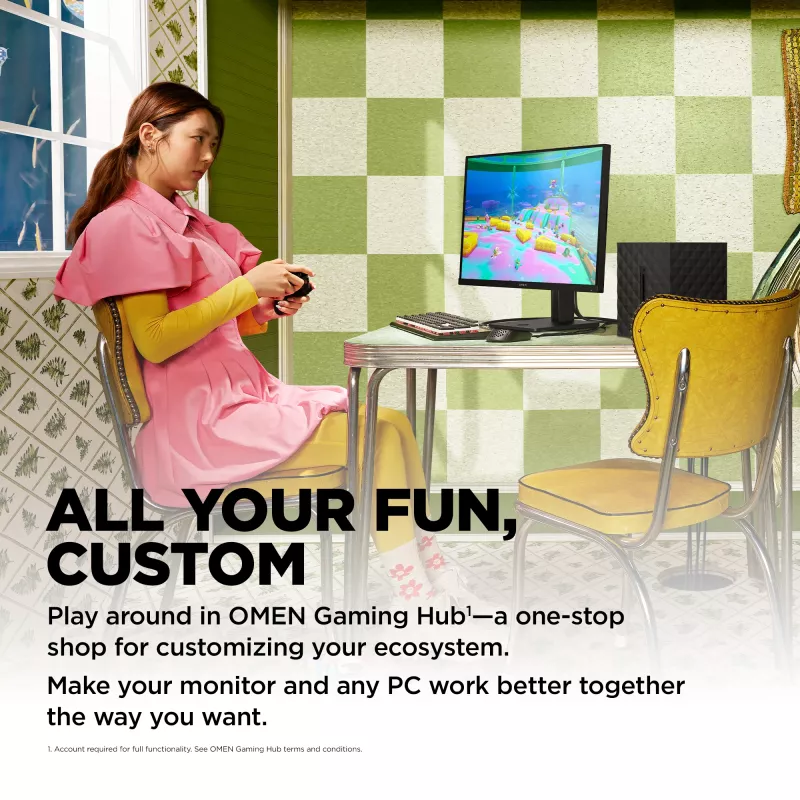 OMEN by HP 31,5 colio QHD 165Hz žaidimų monitorius - OMEN 32q