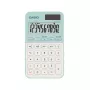 Skaičiuotuvas CASIO SL-310YC kišeninis pagrindinis 10 skaitmenų baterija/saulė šviesiai žalias