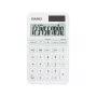Skaičiuotuvas CASIO SL-310YC kišeninis, 10 skaitmenų, baterija/saulė, baltas