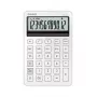 Darbalaukio skaičiuotuvas CASIO MS-200DQ 12 skaitmenų, baterija/saulė, mokesčių ir pelno funkcijos, balta