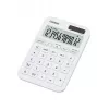 Stalinis skaičiuotuvas CASIO MS-20YC — 12 skaitmenų, baterija/saulė, mokesčių ir pelno funkcijos, balta