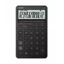 Stalinis skaičiuotuvas CASIO JW-200DQ – pagrindinis, 12 skaitmenų, mokesčių ir pelno funkcijos, baterija/saulė, juodas