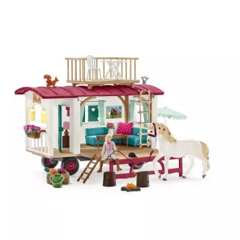 Karakavanėlė Schleich HORSE CLUB 42593 slaptiems klubo susitikimams