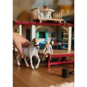 Karakavanėlė Schleich HORSE CLUB 42593 slaptiems klubo susitikimams