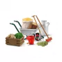 Schleich 42610S Arklidės priežiūros aksesuarų rinkinys, įvairiaspalvis, rekomenduojamas nuo 3 metų