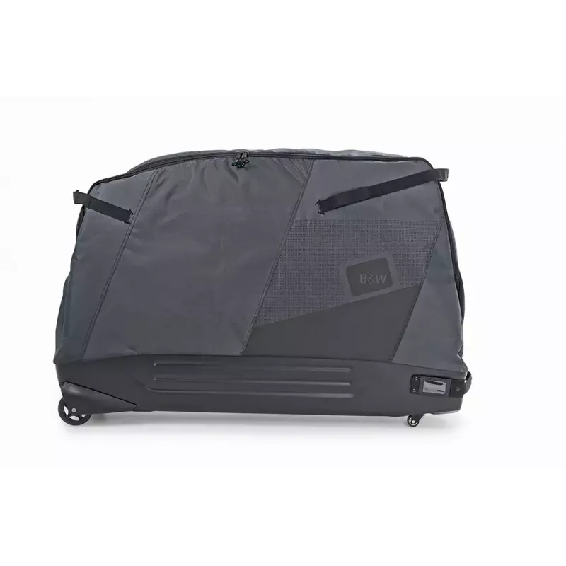 Dviračio transportinis krepšys b&w international Bike.bag 2.0 — transportavimo dėklas, ABS & poliesteris, 1360×297×854 mm, juoda/pilka