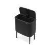 Šiukšliadėžė Brabantia 315824 36L stačiakampė plastikinė juoda