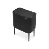 Šiukšliadėžė Brabantia 316203 34L stačiakampė plieninė juoda