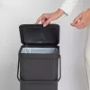 Brabantia Sort & Go 40L stačiakampis šiukšlių konteineris pilkas