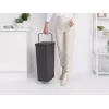 Brabantia Sort & Go 40L stačiakampis šiukšlių konteineris pilkas