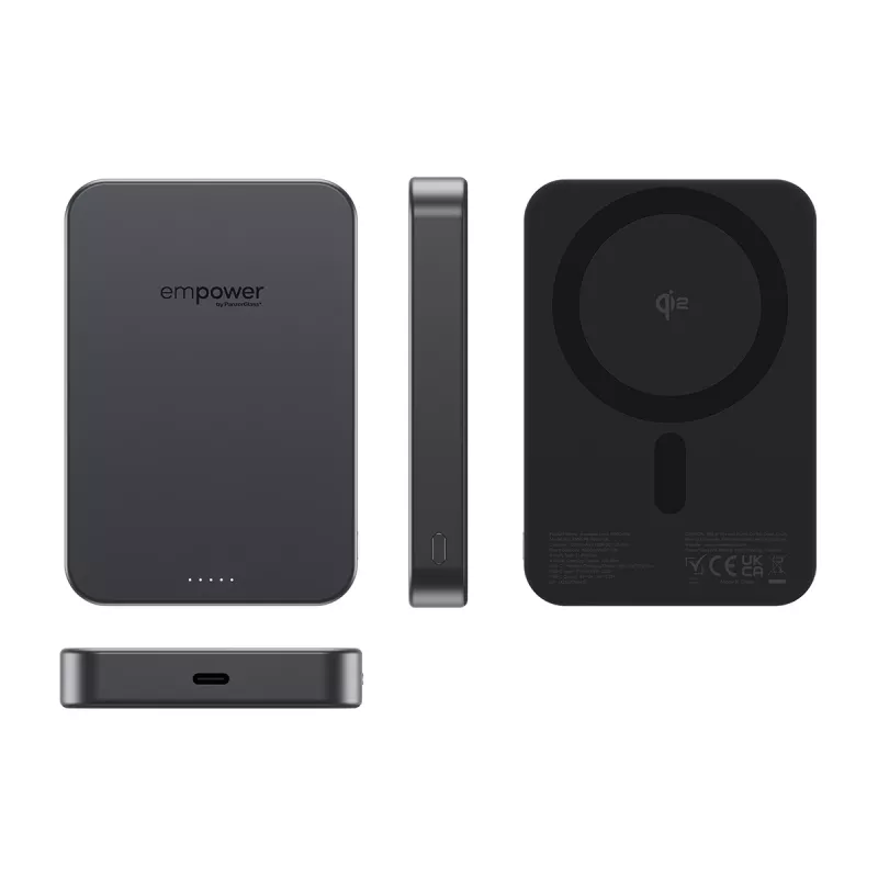 Nešiojamas powerbankas PanzerGlass empower™ 10000mAh Space Black, 0,245 kg