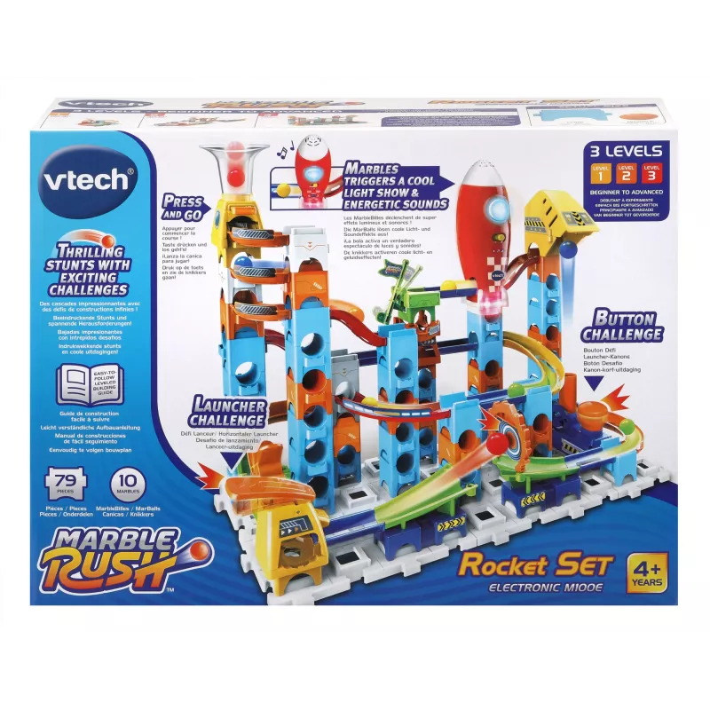 VTech Marble Rush Rocket Set Electronic M100 E Įvairiaspalvis