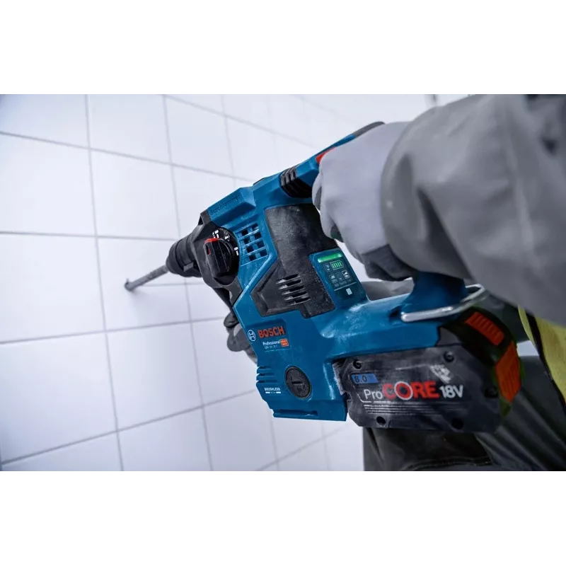 Bosch GBH 18V-28 C PROFESSIONAL SDS Plus akumuliatorinis gręžtuvas plaktukas