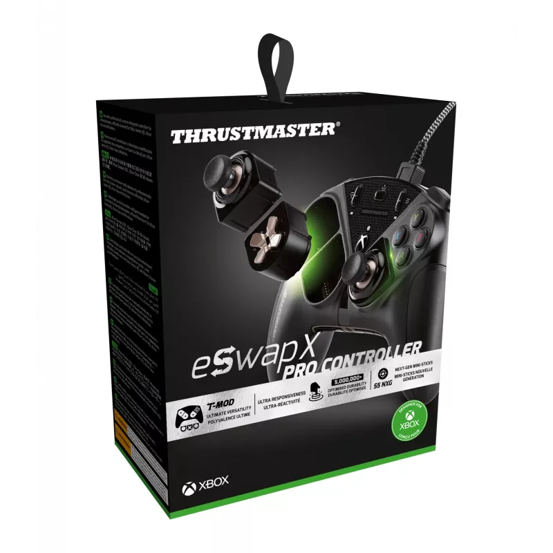 Thrustmaster eSwap Pro valdiklis Xbox One juodas USB Gamepad Analoginis / Skaitmeninis Xbox One, Xbox Series S