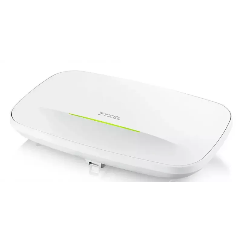 Belaidžio ryšio prieigos taškas Zyxel NWA240BE – trijų juostų 2,4/5/6 GHz, PoE, 1x RJ-45, baltas