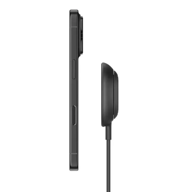 Belaidis greitasis įkroviklis Belkin UltraCharge WIA013HQBK – belaidis USB greitasis įkroviklis išmaniajam laikrodžiui ir išmaniajam telefonui, vidaus naudojimui, 2 m laidas, juoda