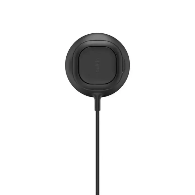 Belaidis greitasis įkroviklis Belkin UltraCharge WIA013HQBK – belaidis USB greitasis įkroviklis išmaniajam laikrodžiui ir išmaniajam telefonui, vidaus naudojimui, 2 m laidas, juoda