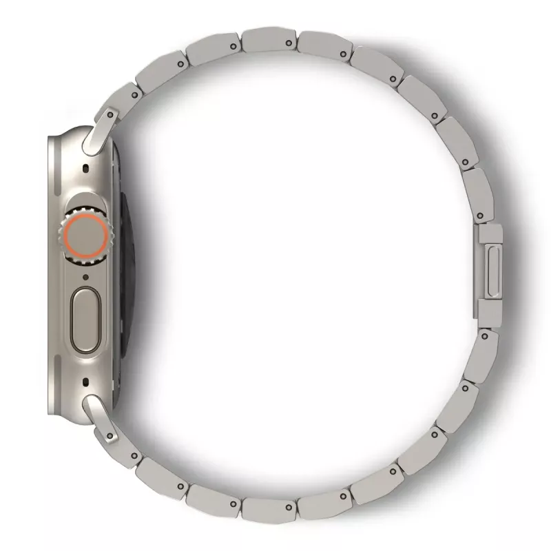 Laikrodžio apyrankė Decoded Traction Band Titanium – titano apyrankė išmaniesiems laikrodžiams, riešui 130–225 mm, 1 vnt.