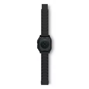 Dirželis išmaniesiems laikrodžiams Decoded Traction Band Black Titanium — riešo dydis 130–225 mm, 1 vnt.