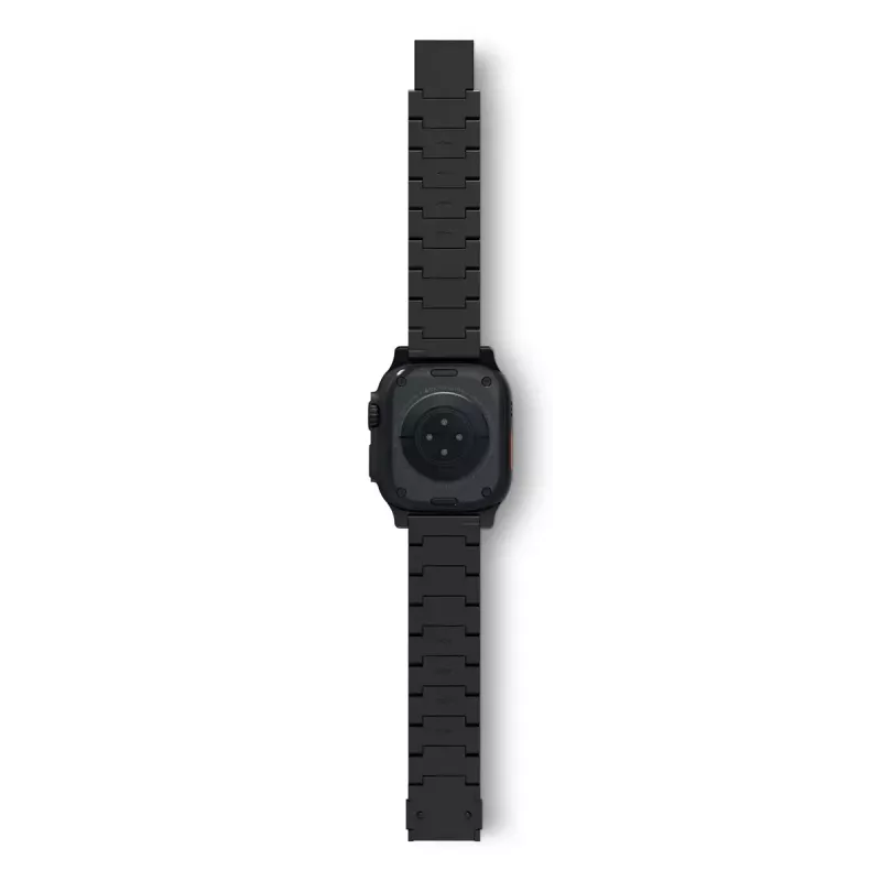 Dirželis išmaniesiems laikrodžiams Decoded Traction Band Black Titanium — riešo dydis 130–225 mm, 1 vnt.