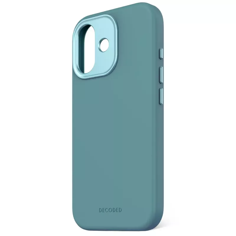Mobiliojo telefono dėklas Decoded D25IPO17BCS9RB, skirtas Apple iPhone 17, mėlynas, mikropluoštas/PU