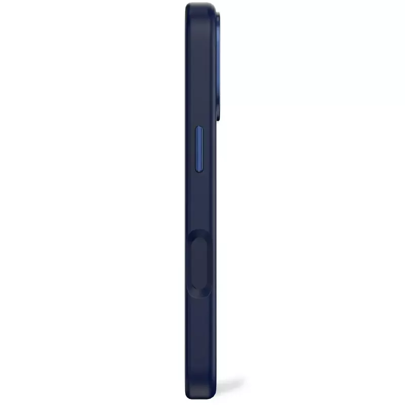 Dėklas Decoded D25IPO17BCS9TY iPhone 17 – navy, mikropluoštas ir PU