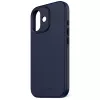 Dėklas Decoded D25IPO17BCS9TY iPhone 17 – navy, mikropluoštas ir PU