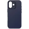 Dėklas Decoded D25IPO17BCS9TY iPhone 17 – navy, mikropluoštas ir PU