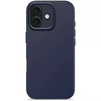Dėklas Decoded D25IPO17BCS9TY iPhone 17 – navy, mikropluoštas ir PU