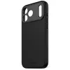 Silicininis dėklas Decoded Apple iPhone 17 Pro Max — juodas, 6,9 colio (17,5 cm), mikropluoštas/PU