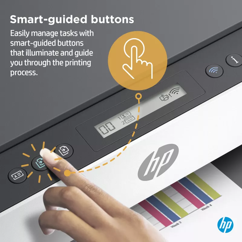 HP Smart Tank spausdintuvas, terminis rašalinis, spalvotas, 4800 x 1200 DPI, A4, tiesioginis spausdinimas, pilka