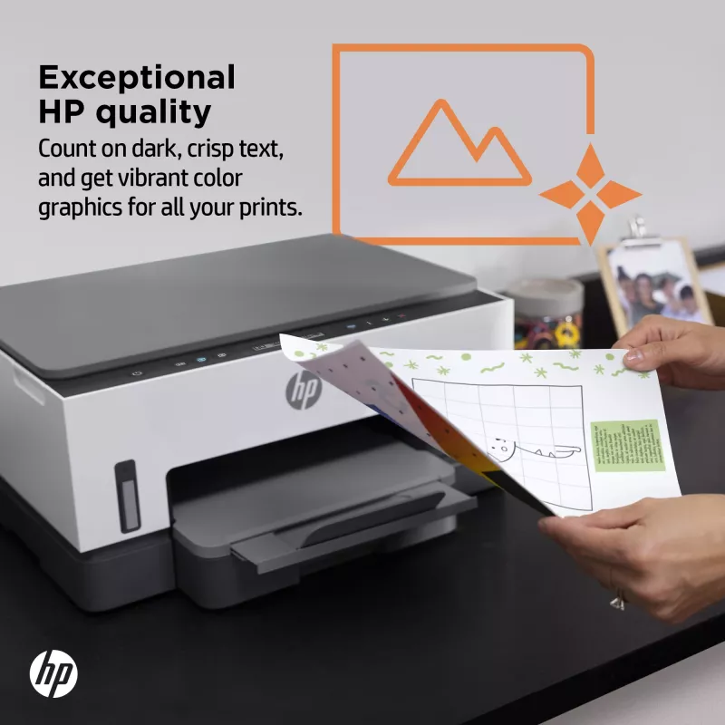 HP Smart Tank spausdintuvas, terminis rašalinis, spalvotas, 4800 x 1200 DPI, A4, tiesioginis spausdinimas, pilka