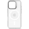 Telefono dėklas Decoded Clear Case, iPhone 16 Pro, polikarbonatas, permatomas baltas, tinka 6,3 colio (16 cm)