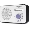 Nešiojamas skaitmeninis radijas TECHNISAT 0000/3906 – DAB/DAB+/FM, 1 W RMS, LCD, 3,5 mm, baltas/juodas, 0,338 kg