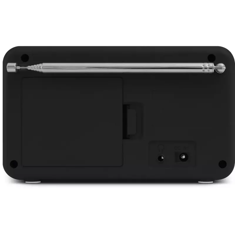 Nešiojamas skaitmeninis radijas TECHNISAT 0000/3906 – DAB/DAB+/FM, 1 W RMS, LCD, 3,5 mm, baltas/juodas, 0,338 kg
