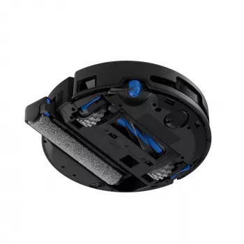 Robotinis dulkių siurblys Ecovacs DEEBOT T90 PRO OMNI — be maišelio, 0,25 l talpa, 350 min veikimo laikas, Li‑Ion 4000 mAh, juodas